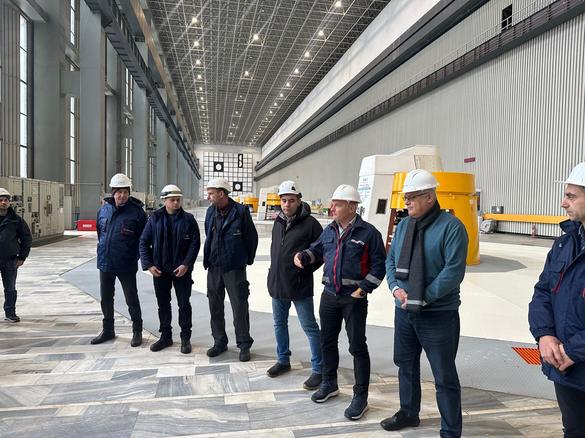 FOTO Hidroelectrica a finalizat o etapă majoră la Centrala Hidroelectrică Porțile de Fier I