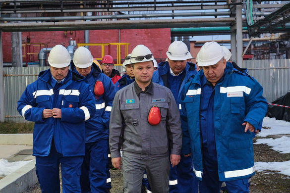 FOTO Noua centrală în cogenerare a Rompetrol de la Petromidia a intrat în probe