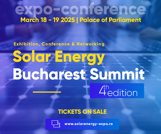 1.000 de reprezentanți ai companiilor de producție, dezvoltare și investiții în energie solară participă, la București, pe 18 și 19 martie, la Solar Energy Bucharest Summit - Expoziție tehnologică și de business pentru industria solară