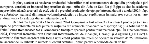 DOCUMENT La ce producție trebuie să ajungă fostul Sidex Galați, proaspăt intrat în concordat preventiv, pentru a putea începe să-și plătească ″progresiv″ datoriile 