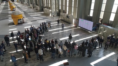 FOTO Hidroelectrica - Exercițiu de pornire a unui grup din Porțile de Fier I având ca sursă de tensiune alimentarea de rezervă din Serbia