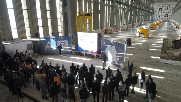 FOTO Hidroelectrica - Exercițiu de pornire a unui grup din Porțile de Fier I având ca sursă de tensiune alimentarea de rezervă din Serbia