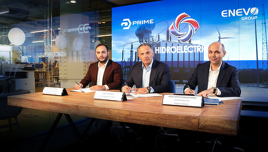 VIDEO&FOTO Hidroelectrica a semnat în premieră - primul proiect de stocare a energiei cu baterii Li-ion