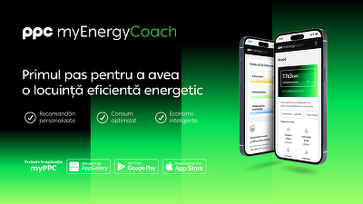 PPC Energie lansează o platformă digitală cu sfaturi personalizate pentru eficientizarea consumului de energie 