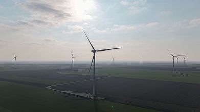 Energia eoliană acoperă 40% din consumul de electricitate al României