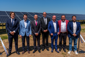 EDP inaugurează cel mai mare parc solar al său din România