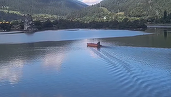VIDEO Apele Române anunță că după trei săptămâni „de muncă intensă” lacul Izvorul Mureșului a fost curățat