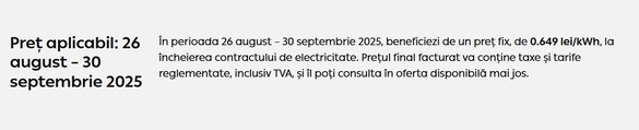 PPC anunță - prelungește oferta promo la energie FOTO