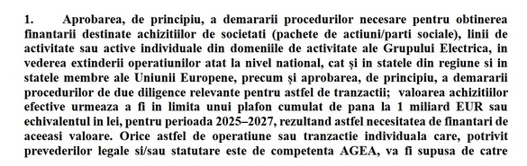 ULTIMA ORĂ Electrica pregătește o extindere agresivă cu un miliard euro DOCUMENT