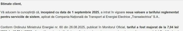 ULTIMA ORĂ Hidroelectrica anunță clienții - Factura se scumpește DOCUMENT