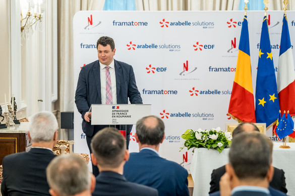 FOTO Nuclearelectrica semnează cu gigantul EDF pentru Unitatea 1 de la Cernavodă și radioizotopi medicali