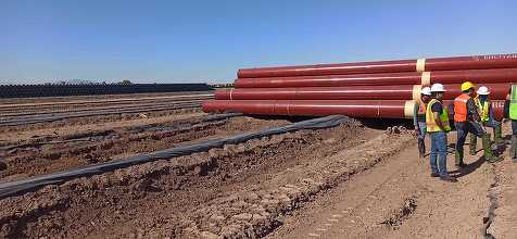 Turcii de la Erciyas Steel Pipe câștigă în România un contract pentru o conductă de gaze de 42 km