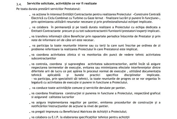 ULTIMA ORĂ DOCUMENT Colos japonez a venit în România cu ofertă pentru mult-întârziata centrală nouă de 430 MW de la Iernut. Romgaz a primit 4 oferte orientative de management de șantier pentru lucrările de finalizare