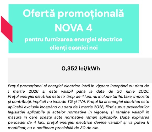 PPC - ofertă surpriză în factura de energie în România, plus un bonus