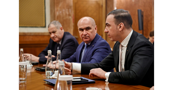FOTO Bolojan, inflexibil: Angajații Complexului Energetic Oltenia pot primi tichete de masă doar dacă scad ajutoarele de stat 