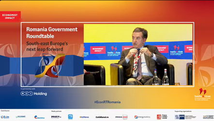 VIDEO Business-ul energiei nu mai este despre electroni sau molecule. E informație despre ele, după modelul "cloud capital", spune Corneliu Bodea, CEO ADREM,  la Conferința The Economist, cu Profit.ro partener