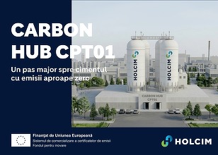 România aduce o premieră în Europa de Est: Primul proiect onshore de captare și stocare a carbonului la scară largă. Holcim a semnat un acord de finanțare cu CINEA