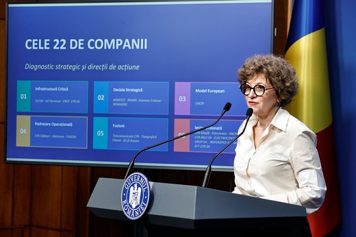 Vicepremierul Oana Gheorghiu, acuze: Petrotrans este ținută în faliment de 19 ani, după ce o instituție de stat a prelungit cu 7 ani lichidarea... pentru o creanță de 341 lei