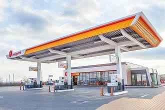 FOTO Premieră - "Made in KZ" în benzinăriile Rompetrol, produse lansate de proprietarul KazMunayGas. Planuri pentru extinderea rețelei de benzinării în România și Slovenia