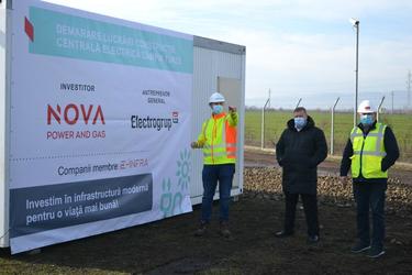 VIDEO Turbine de mare tonaj au intrat în România pentru proiectul anului lansat de Nova Power&Gas, la Câmpia Turzii
