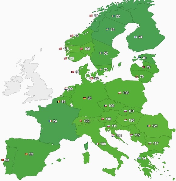 Prețul mediu al energiei furnizate joi pe piețele spot din UE