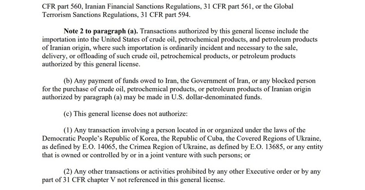 FOTO&DOCUMENT SUA au suspendat sancțiunile contra petrolului iranian pe perioada negocierilor 