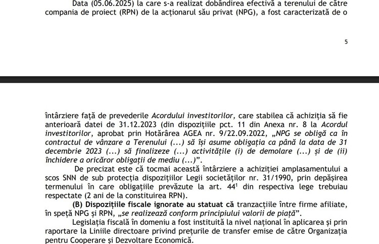 DOCUMENT SMR-uri nucleare SUA la Doicești: Corpul de control al lui Bolojan recomandă ″analiza oportunității atragerii răspunderii″ șefilor SNN și a altor persoane