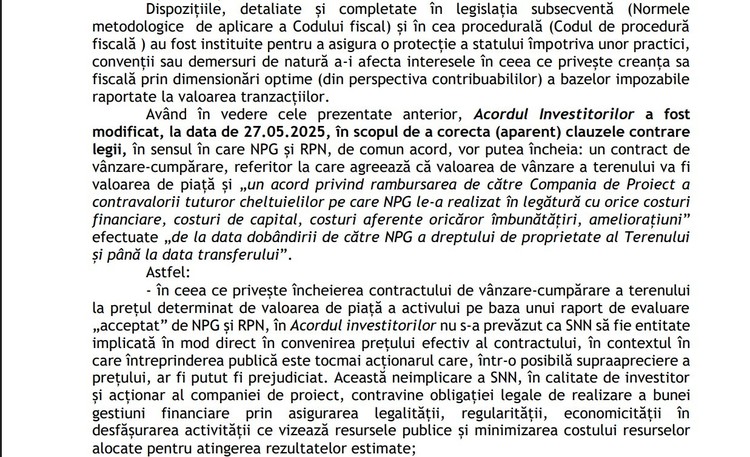 DOCUMENT SMR-uri nucleare SUA la Doicești: Corpul de control al lui Bolojan recomandă ″analiza oportunității atragerii răspunderii″ șefilor SNN și a altor persoane