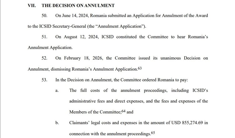 ULTIMA ORĂ Anchetă pentru România de la Bruxelles. Comisia Europeană investighează speța fotovoltaicilor care au bătut România la ICSID pentru zeci de milioane euro și execută statul român în justiția SUA, anunțată de Profit.ro