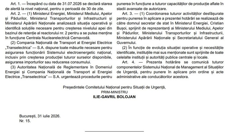ULTIMA ORĂ Criza energetică provocată de secetă: Dacia și Ford au oprit producția până pe 19 august
