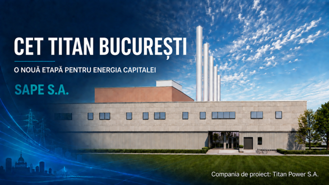 CET Titan București intră într-o nouă etapă de implementare