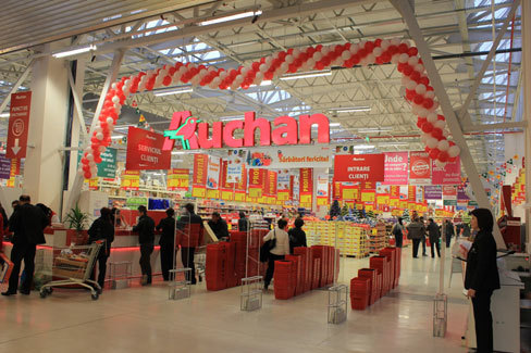 Auchan vrea să aducă produse românești în rețeaua sa internațională de magazine
