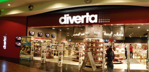 Diverta redeschide magazinul din centrul comercial Mercur Center Craiova, care a fost renovat