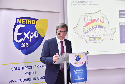 Gilles Roudy și-a încheiat mandatul de director general al Metro România