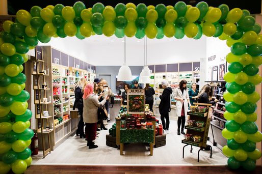 The Body Shop România a deschis un magazin de produse cosmetice și de îngrijire în Iulius Mall Cluj