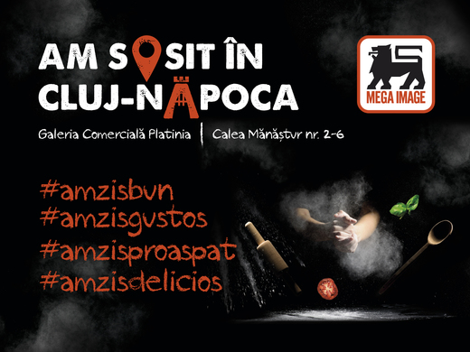 Mega Image intră pe piața din Cluj-Napoca și deschide primul magazin, în galeria comercială Platinia