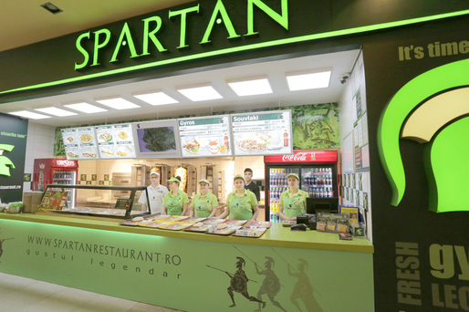 Lanțul de restaurante Spartan, afaceri în creștere cu aproximativ 17% 