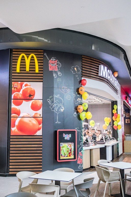McDonald’s a deschis cel de-al 70-lea restaurant din România și are în plan încă 22 proiecte de investiții
