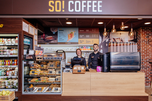 Lagardère Travel Retail România a deschis câte o unitate 1 Minute și So!Coffee în parcul de birouri West Gate