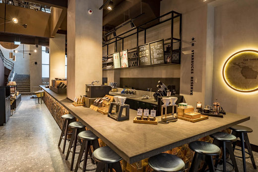 Starbucks a deschis o cafenea tip Reserve în Centrul Vechi din București,  după ce a negociat pentru "Palatul Bursei" din fața BNR