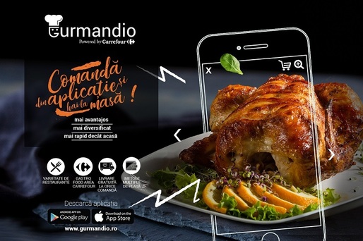 Carrefour face primul pas pe piață: și-a lansat propria aplicație de comenzi de mâncare