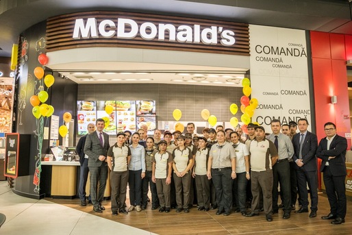 Operatorul McDonald’s în România bifează un nou record. Piața locală este fruntașă în afacerile companiei