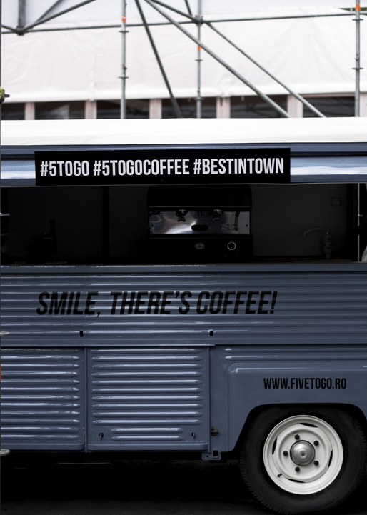 Lanțul de cafenele 5ToGo lansează divizia mobilă 