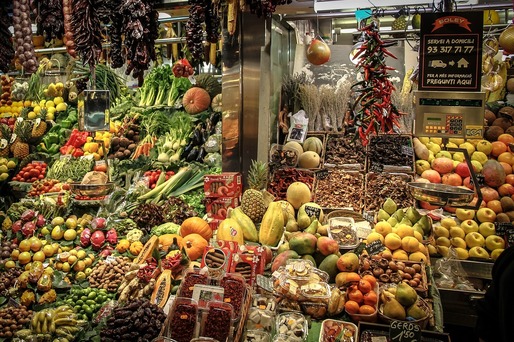 Deficitul comercial pe piața de legume și fructe s-a accentuat în primele 5 luni ale anului