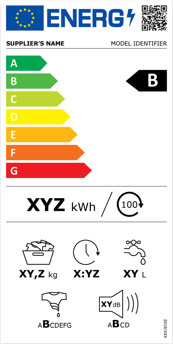 FOTO Noi etichete de eficiență energetică introduse la mașini de spălat, frigidere, becuri, TV