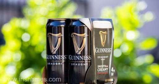 Producătorul de bere Guinness renunță la ambalajele din plastic pentru bere