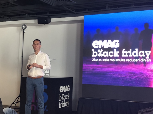 eMAG și-a stabilit planul pentru Black Friday: 3,5 milioane de produse la preț redus și vânzări de peste 500 milioane de lei