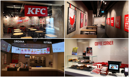 KFC își extinde rețeaua de restaurante din Italia. Restaurantul numărul 100 la nivel național și internațional