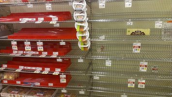 Magazinele din Londra au rămas fără paste, hârtie igienică și făină
