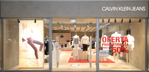 Calvin Klein Jeans deschide primul magazin din România